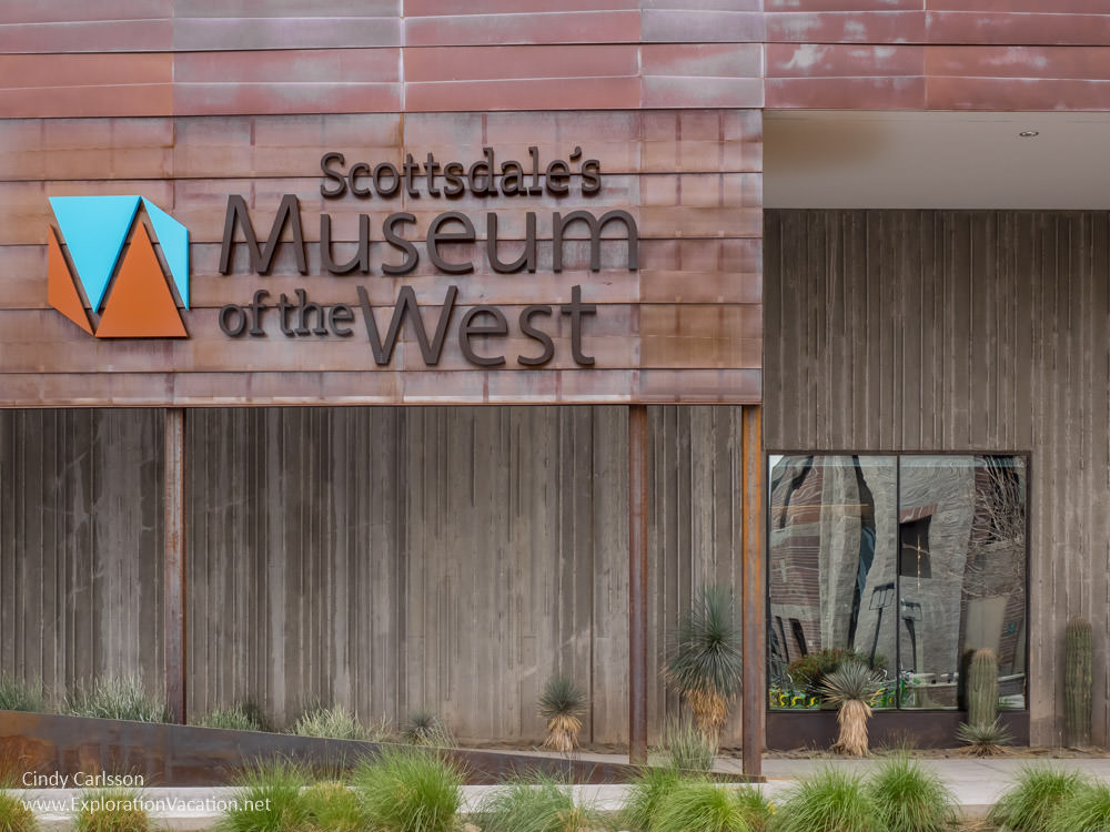 Sign outside Western Spirit, Scottsdale's Museum of the West