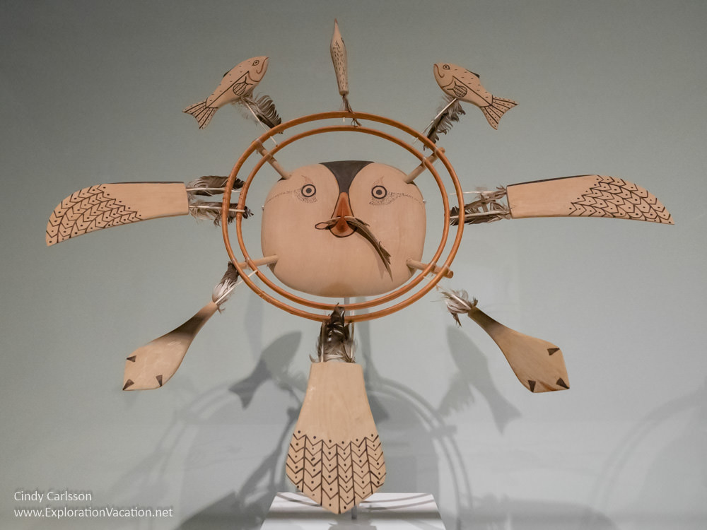 Yupik puffin mask