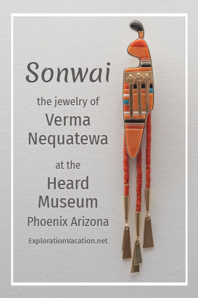 Nequatewa jewelry with text