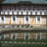A classic spa with a pool awaits renovation in Luhacovice