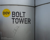 Sign on the Bolt Tower