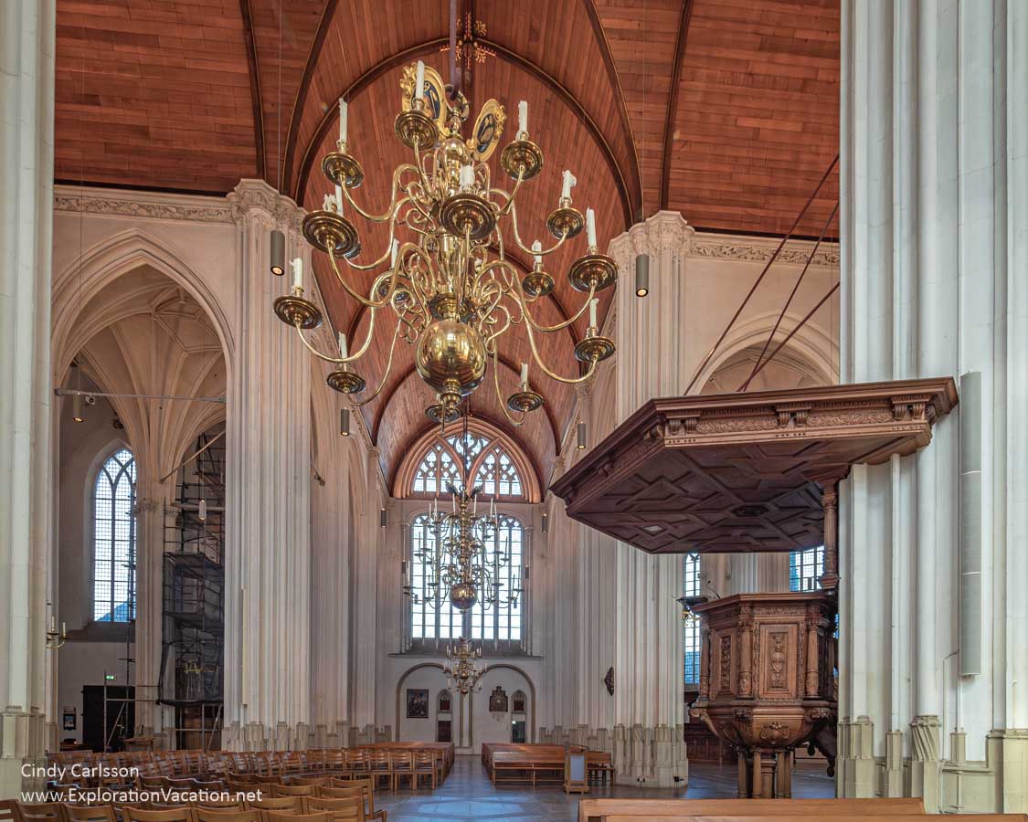 Photo of the interior of Saint Stevens (Stevenskerk) in Nijimegen, Netherlands. (Photo &copy; Cindy Carlsson at ExplorationVacation.net)