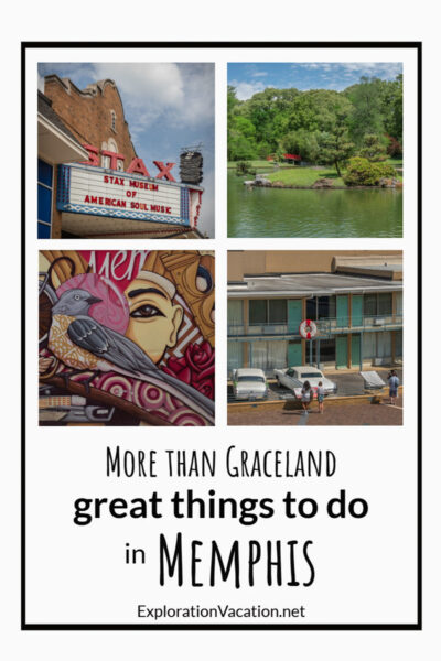Scenes from Memphis with text