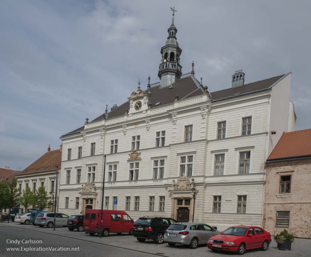 Historic building with a tower 