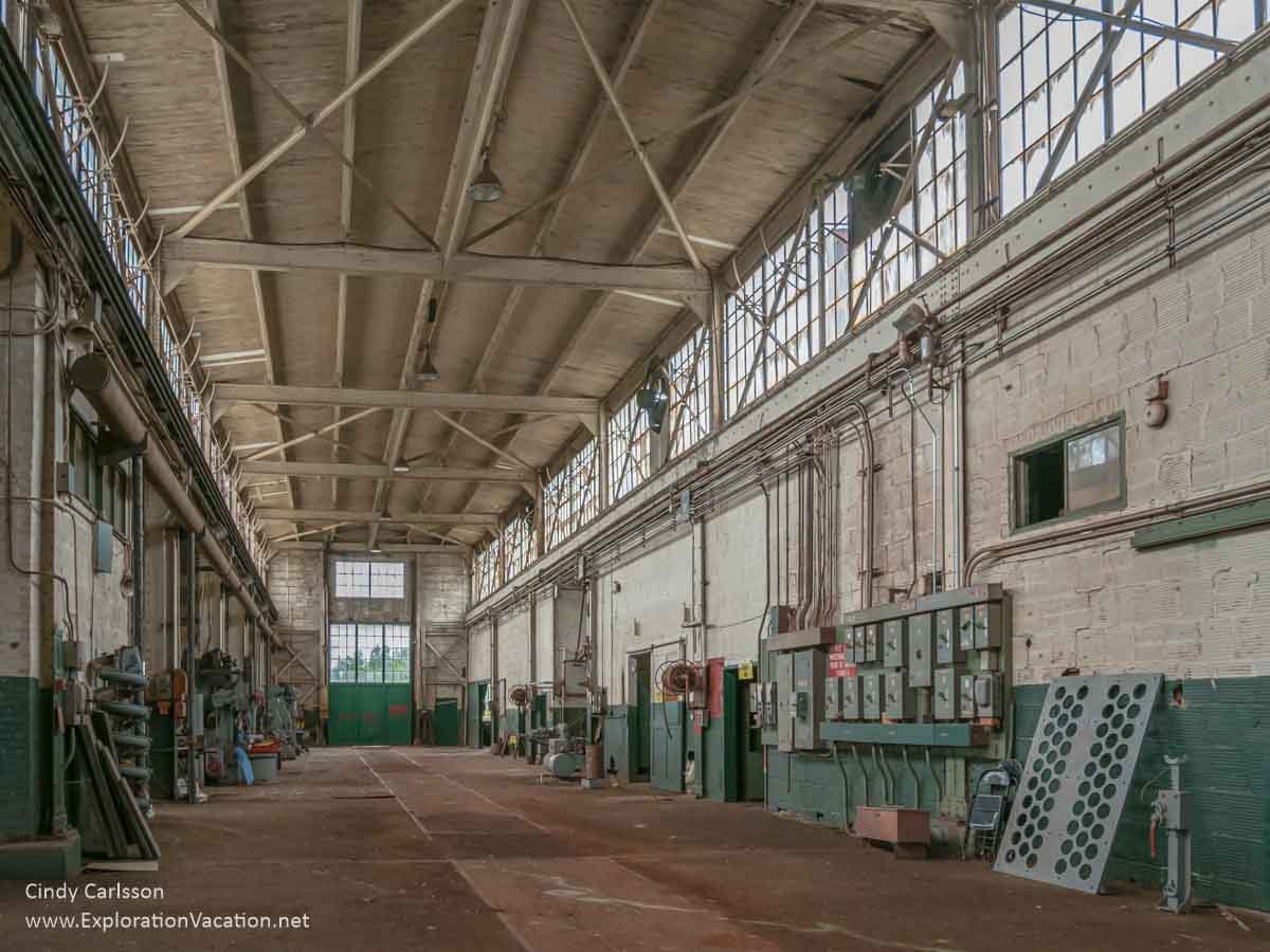 interior of garage