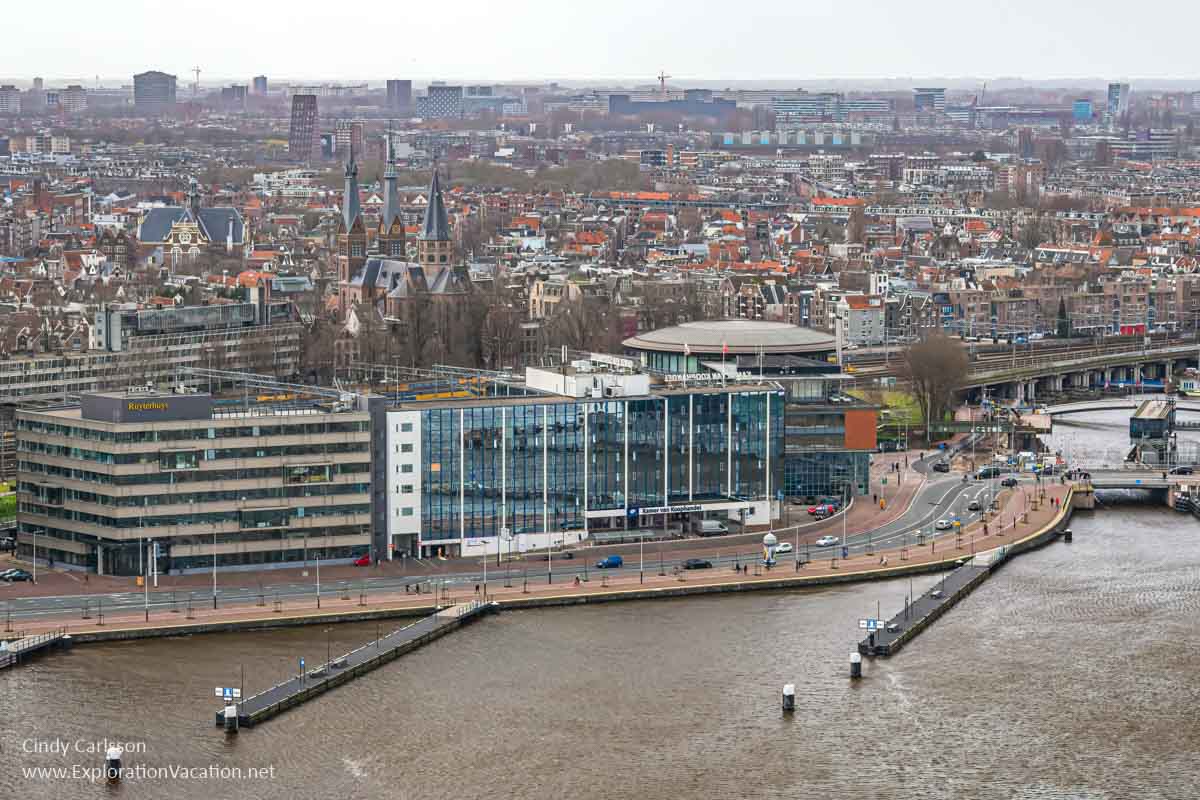 Amsterdam from the Lookout