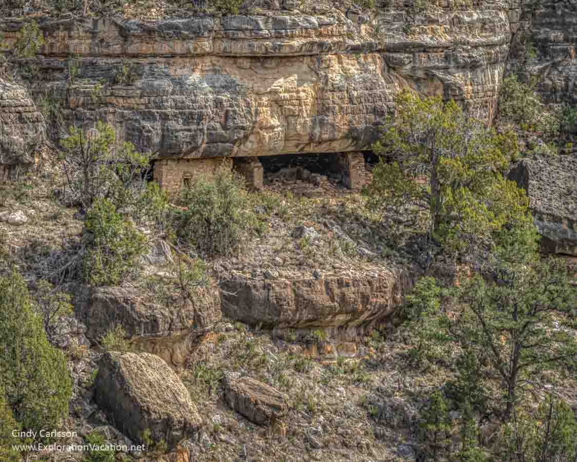 cliff dwelling from a distance 