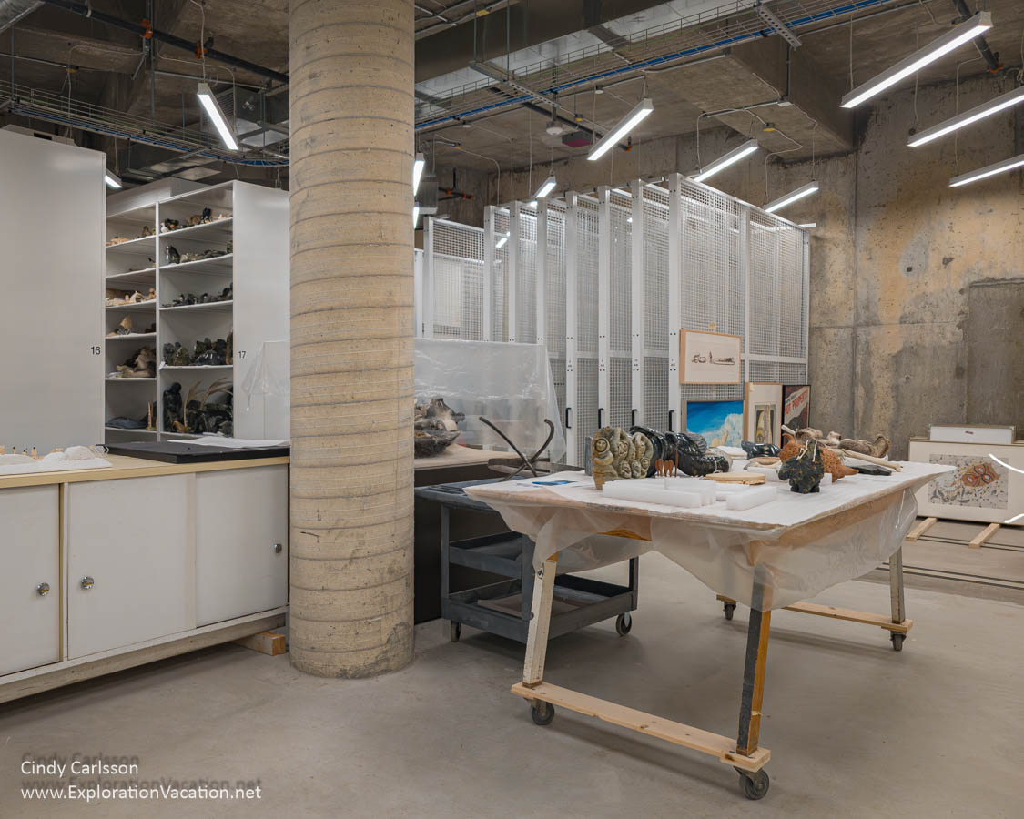 Conservation and storage WAG-Qaumajuq