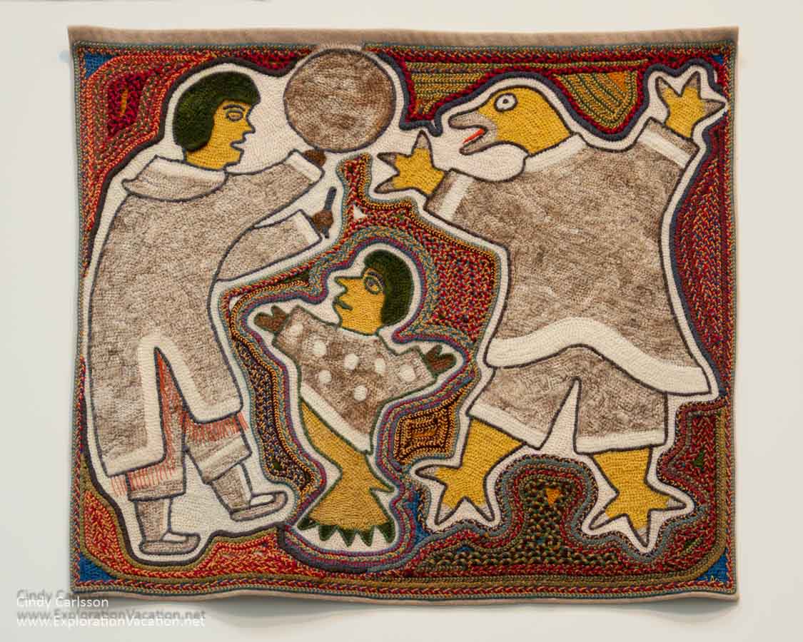 Unidentified artist's wall hanging