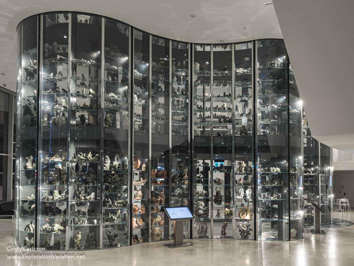 The glass-walled Visible Vault.