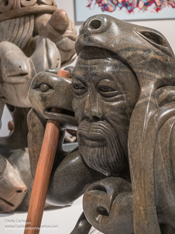 "Warrior Shaman with Bear Skin" by Abraham Anghik Ruben