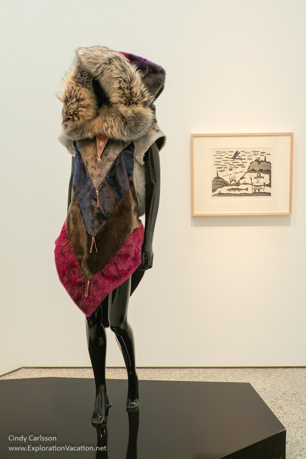 Amauti by Beatrice Deer and Julie Grenier at WAG-Qaumajuq