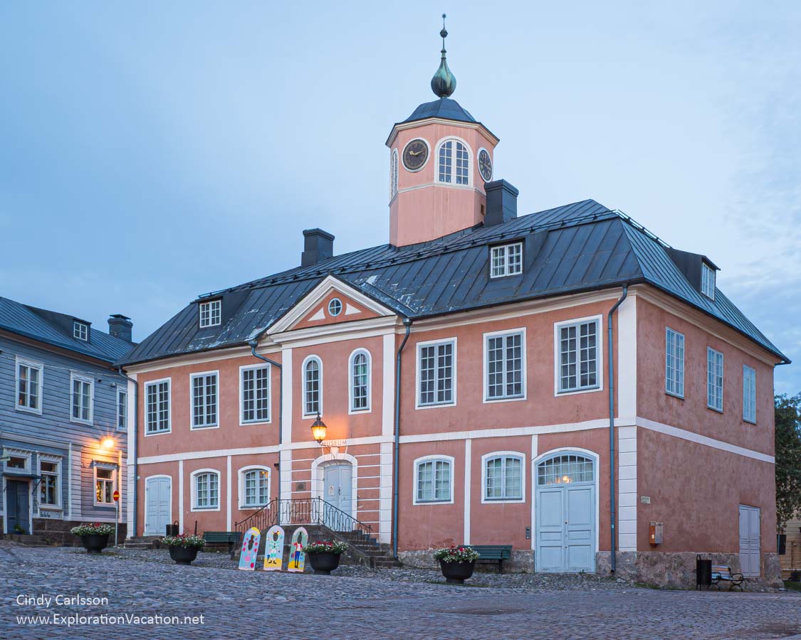 Photo of the museum in Old Borg&aring; Porvoo Finland &copy; Cindy Carlsson at ExplorationVacation.net
