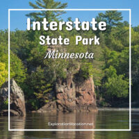 Link to a story and photos about Minnesota\'s Interstate State Park on ExplorationVacation.net.