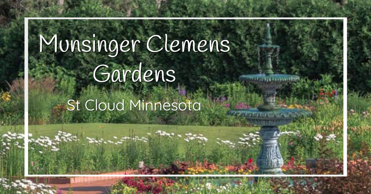Link to a story and photos of Munsinger Clemens Gardens in St. Cloud, Minnesota, on ExplorationVacation.net.