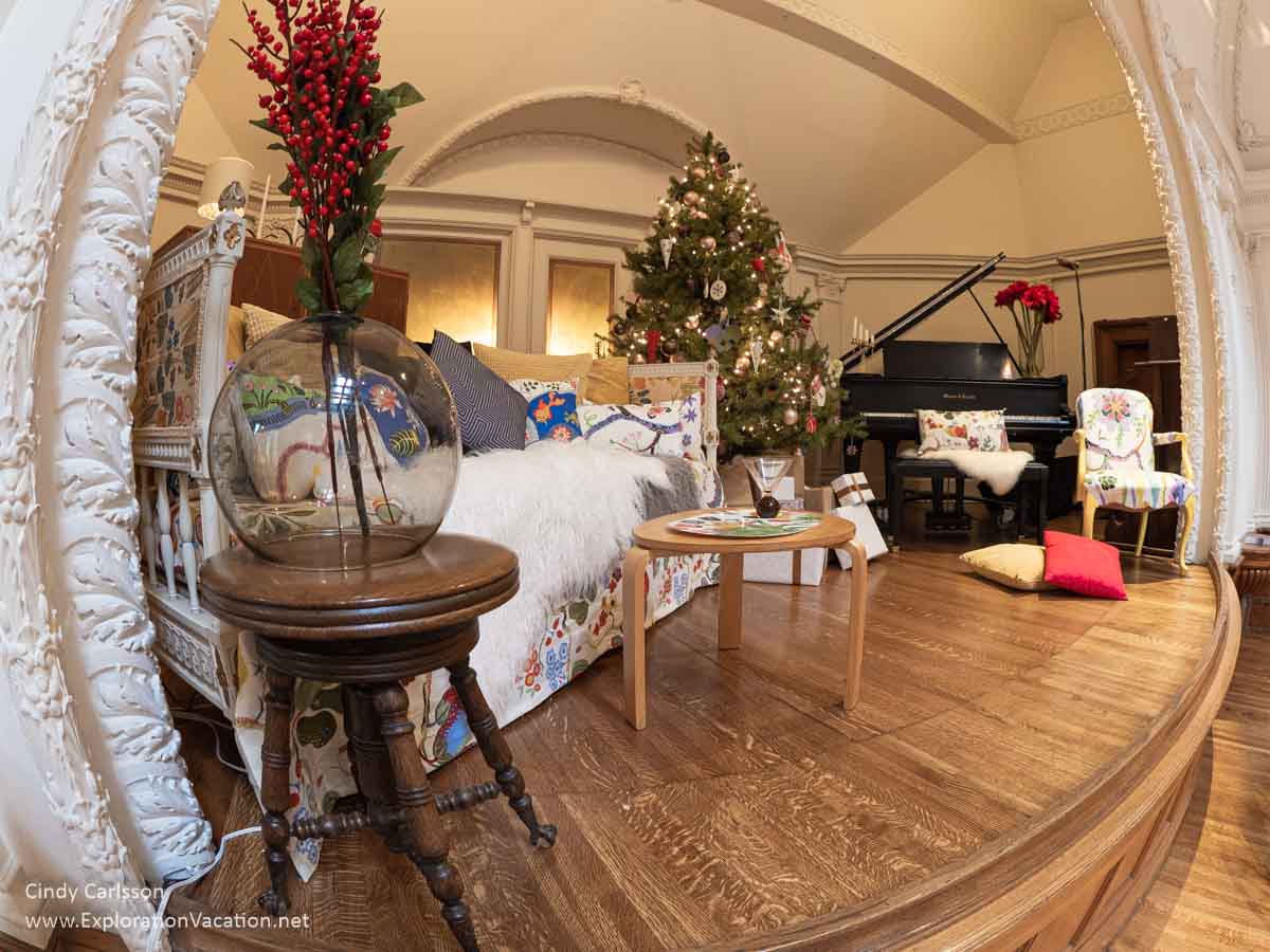 Finnish Christmas room at the American Swedish Institute.