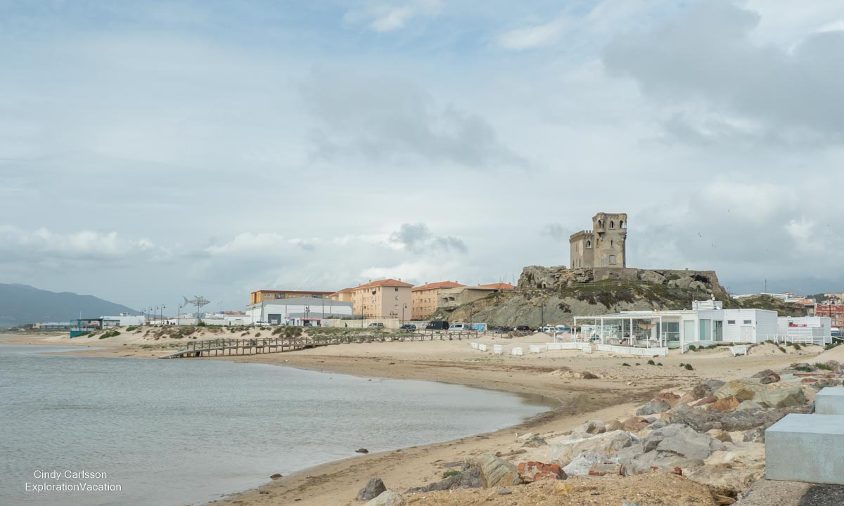 photo of shoreline in Tarifa Spain