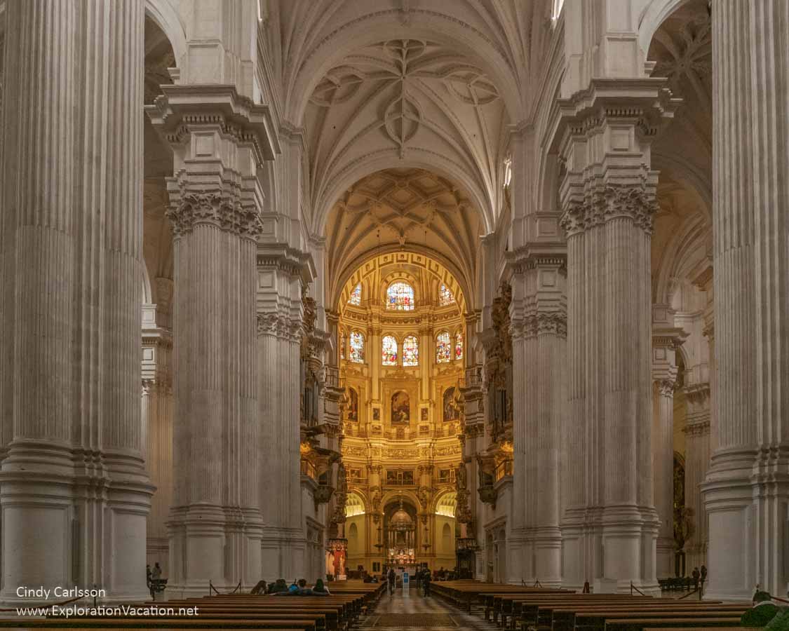 photo of Granada Spain Cathedral interior