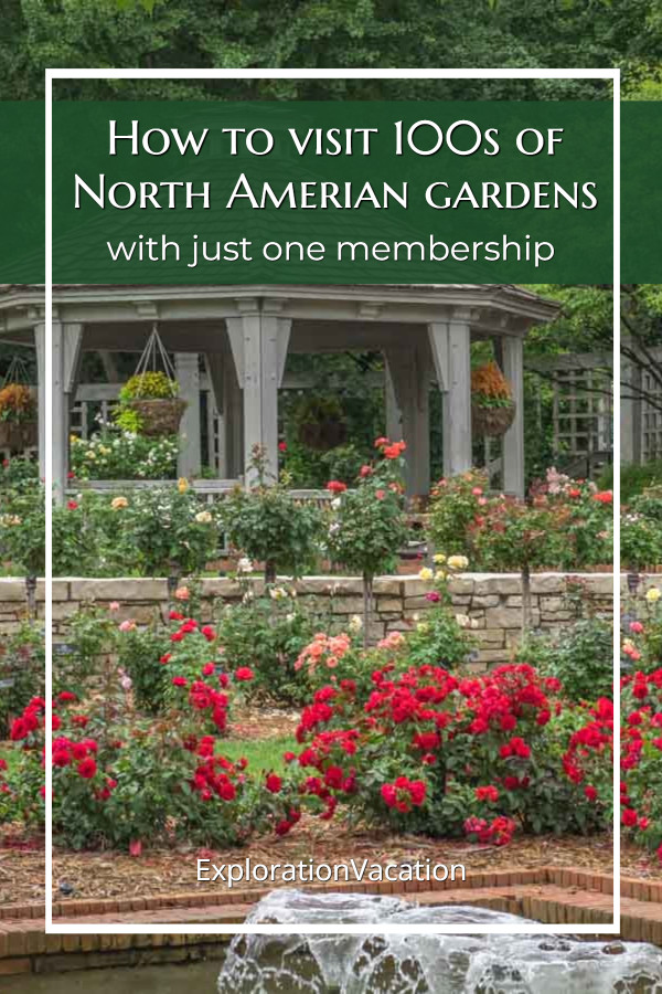 Reciprocal garden admissions One membership for 100s of North American