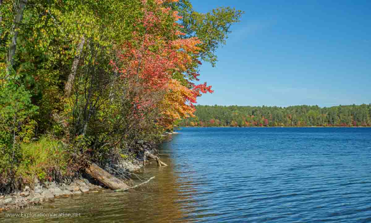 photo of all colors along Minnesota Highway 38, the Edge of the Woods National Scenic Byway &copy; Cindy Carlsson - ExplorationVacation.net
