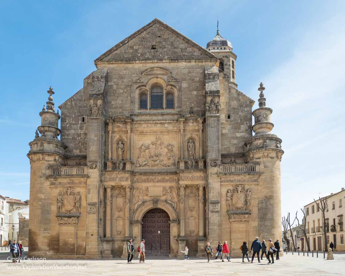 Photo of the Chapel of the Holy Savior (El Salvador Church) in Ubeda, Spain, part of the Ubeda and Baeza UNESCO World Heritage Site © Cindy Carlsson ExplorationVacation.net