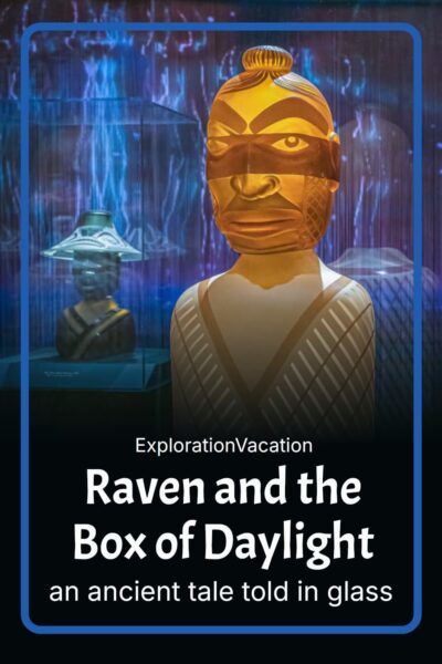 An ancient tale told in glass: Preston Singletary's “Raven and the