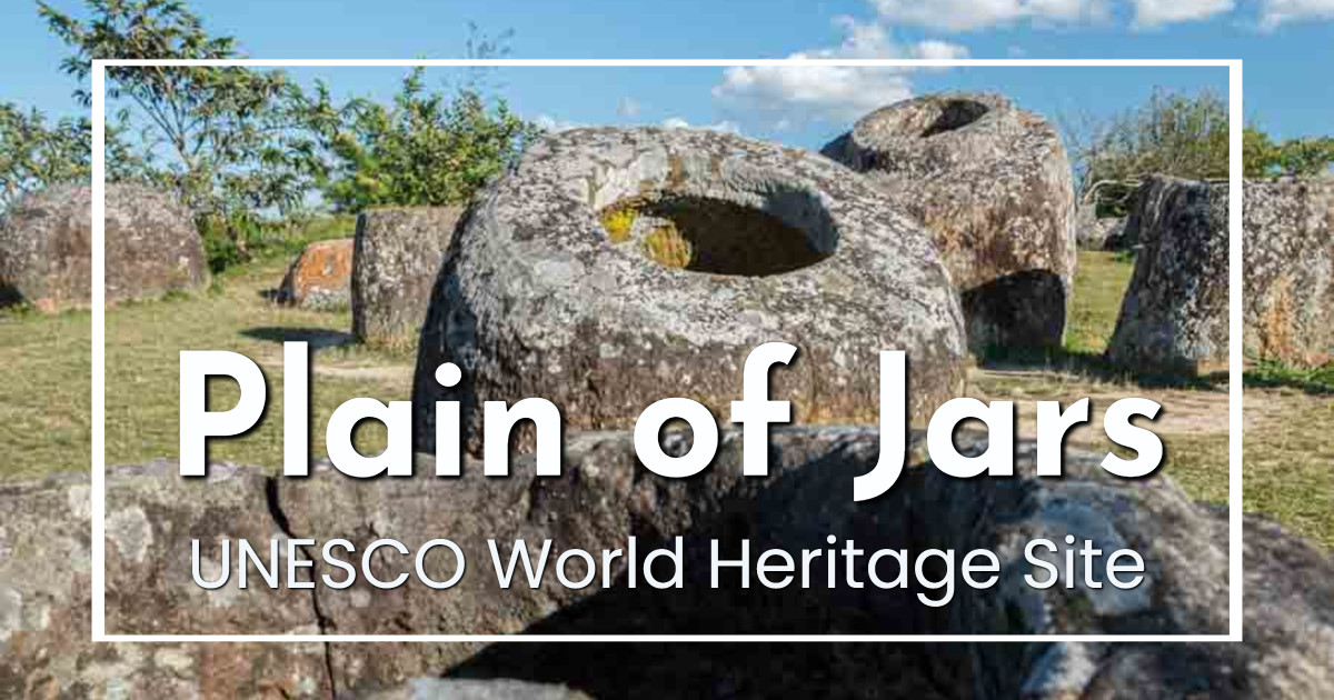 link to post on the Plain of Jars UNESCO World Heritage Site in Laos © Cindy Carlsson at ExplorationVacation.net