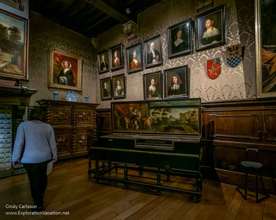 photo of portraits by Rubens at the Plantin-Moretus House-Workshops-Museum UNESCO World Heritage Site in Antwerp, Belgium &copy; Cindy Carlsson at ExplorationVacation.net