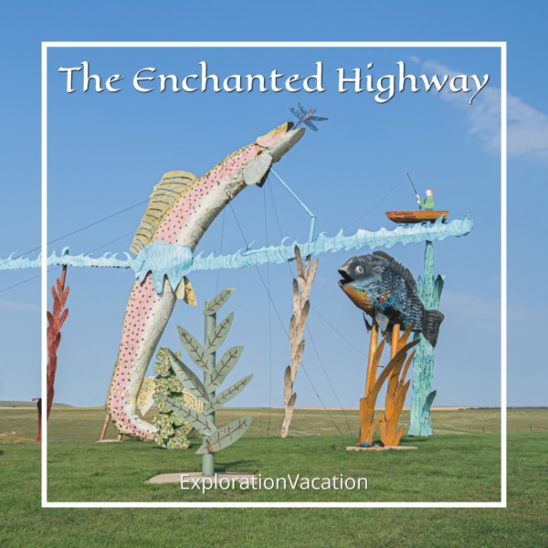 link to story and photos about the Enchanted Highway in North Dakota on ExplorationVacation.net