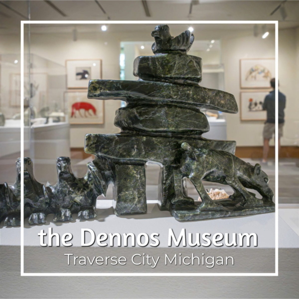 Link to story and photos on the Dennos Museum Center in Traverse City, Michigan, on ExplorationVacation.net.