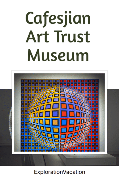 Optical art by Victor Vasarely at the Cafesjian (CAT) museum.