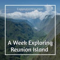Link to stories and photos for A Week Exploring Reunion Island on ExplorationVacation.net.